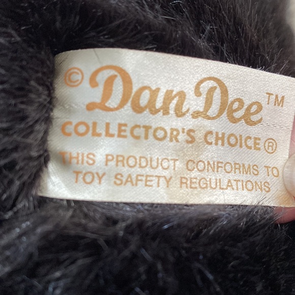 Dan Dee Stuffed Black Bear - Picture 4 of 5